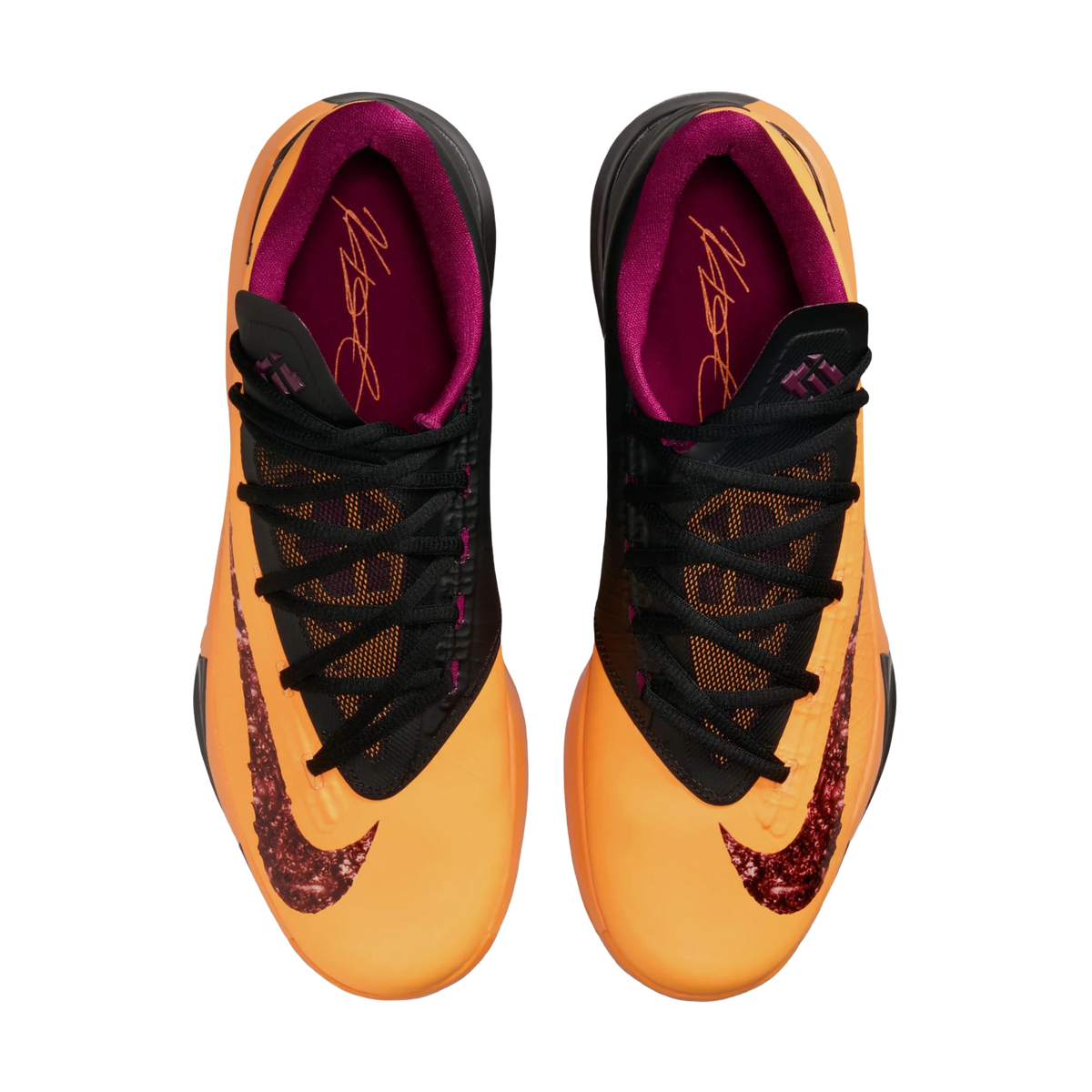 (Men's) Nike KD 6 "PBJ / Peanut Butter and Jelly" (2026) [IB6903-800] Sneakers in Orange | FOOT NINJAS {4}