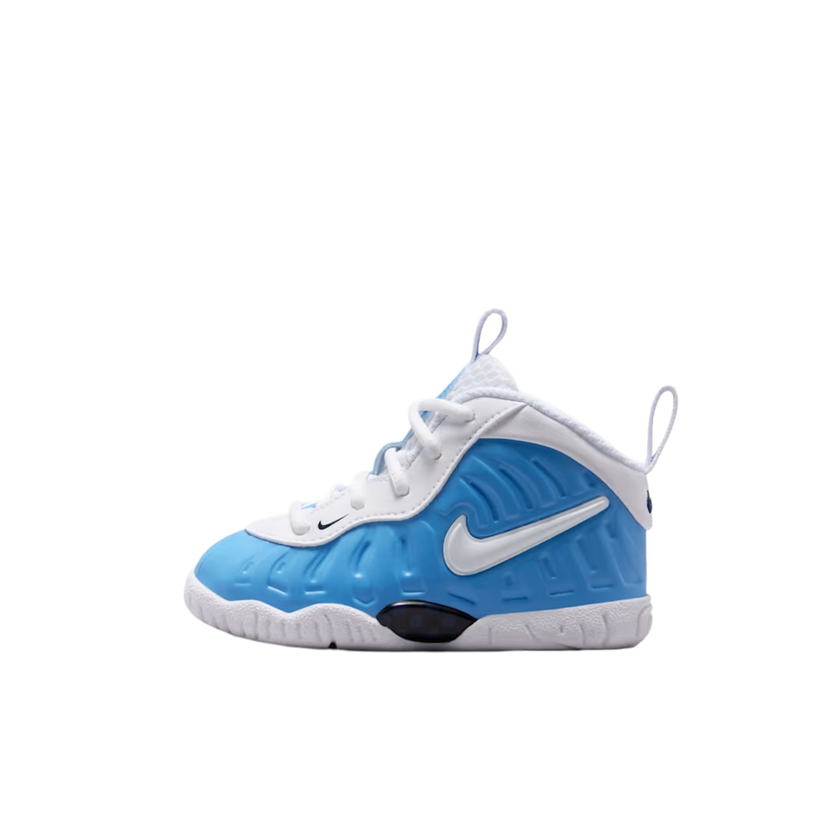 (TD) Nike Little Foamposite Pro "UNC University Blue" (2026) [IQ7231-400] Sneakers in Blue | FOOT NINJAS {1}