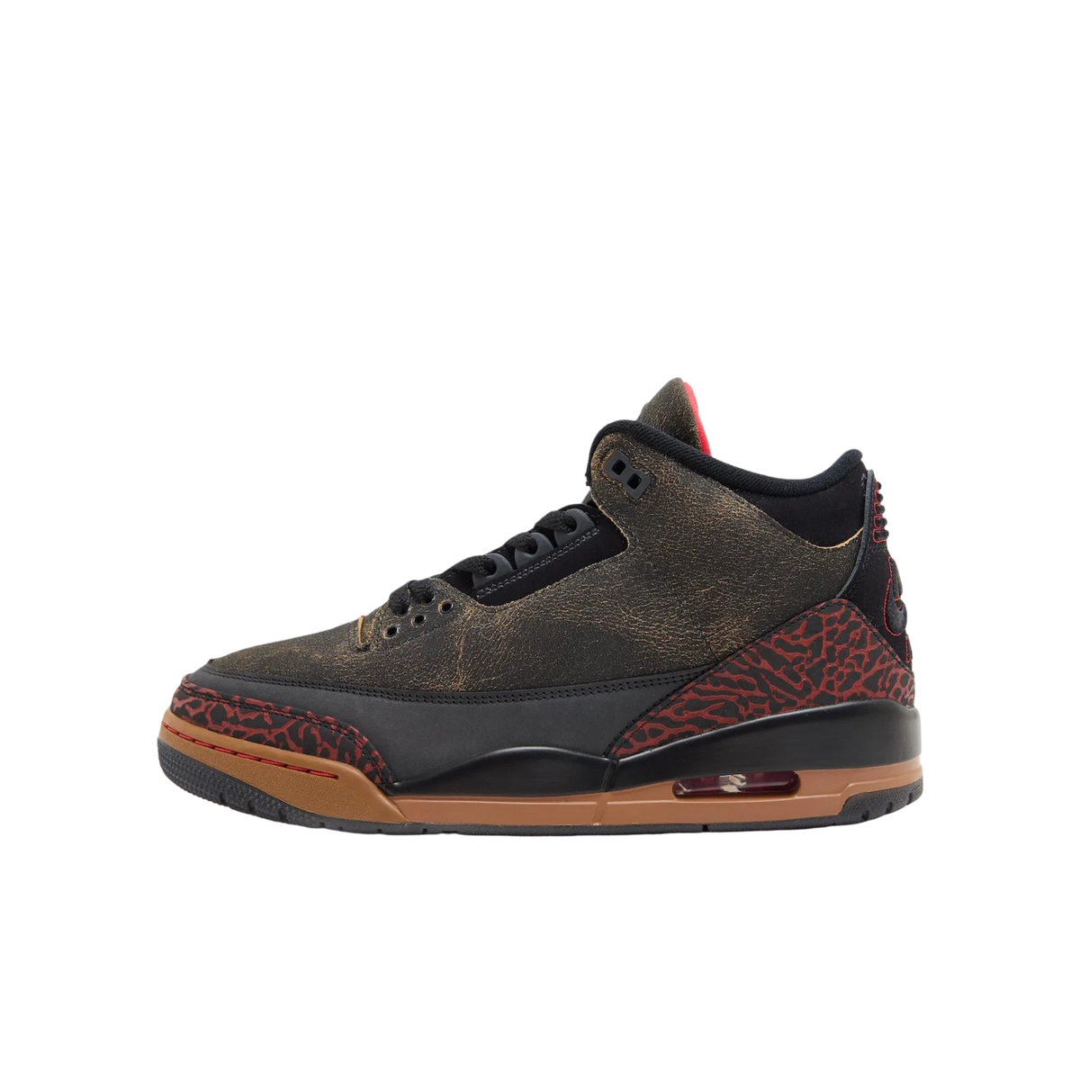 [PRE-ORDER] (GS) Air Jordan 3 Retro "Not Nice" (2026) Sneakers in Black | FOOT NINJAS {1}