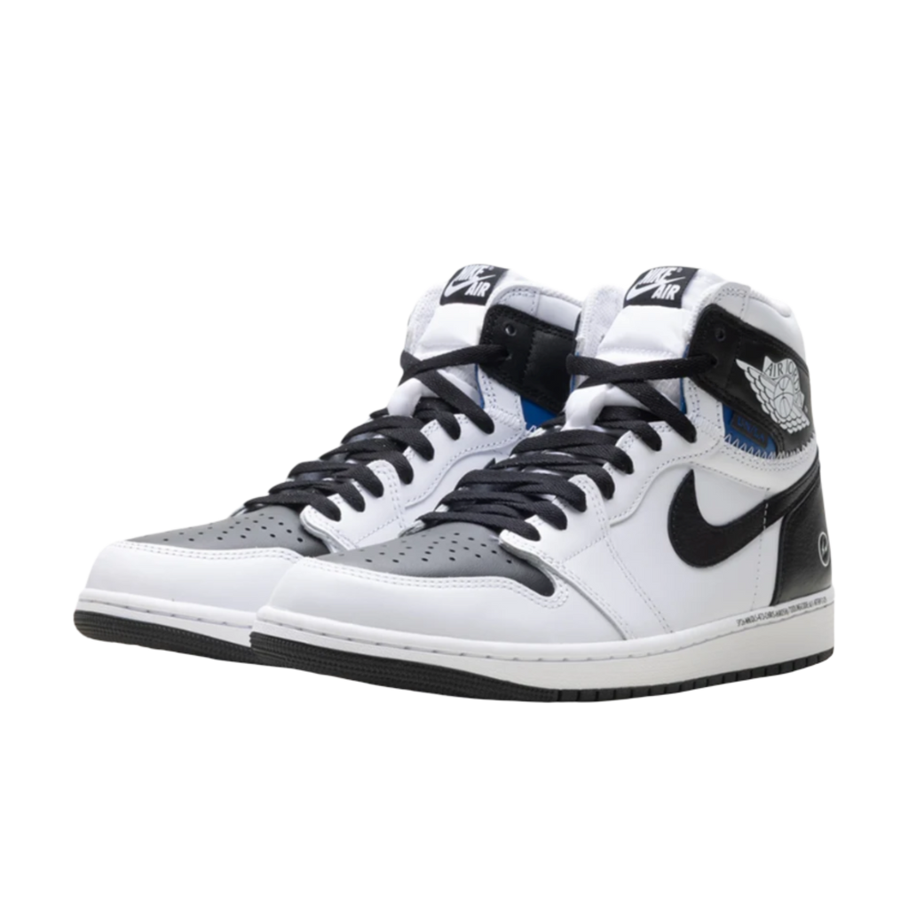 (Men's) Air Jordan 1 Retro High OG x Fragment Design x Union LA "Panda White / Black" (2026) [II7282-100] Sneakers in White | FOOT NINJAS {2}