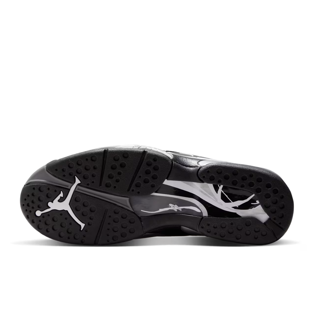 (Men's) Air Jordan 8 Retro "Chrome" (2026) [305381-007] Sneakers in Black | FOOT NINJAS {6}