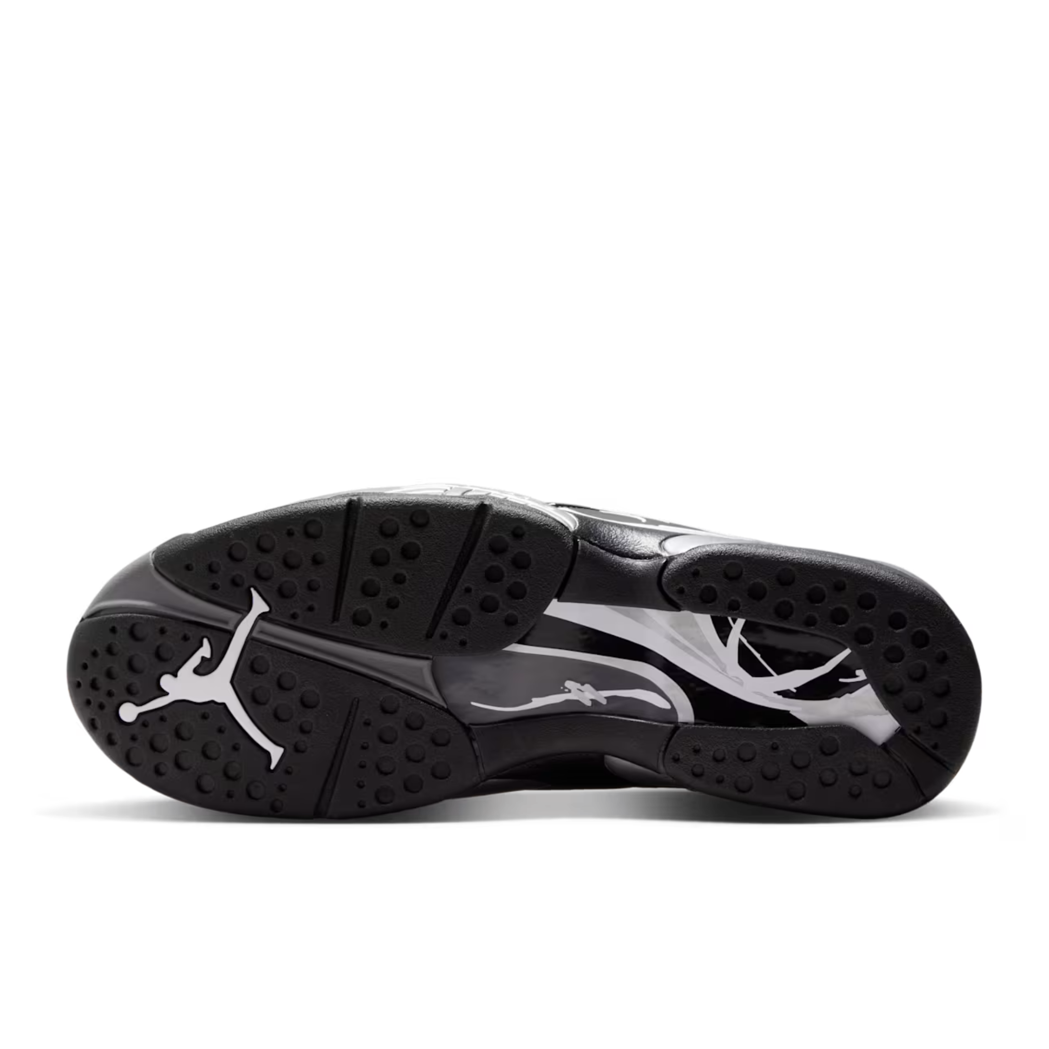 (Men's) Air Jordan 8 Retro "Chrome" (2026) [305381-007] Sneakers in Black | FOOT NINJAS {6}
