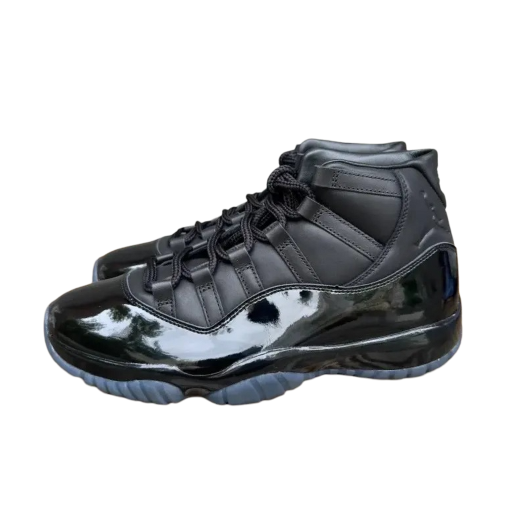 [PRE-ORDER] (Men's) Air Jordan 11 Retro x CDG | Comme des Garcons "Homme Plus Black" (2026) [IV7639-001] Sneakers in Black | FOOT NINJAS {1}