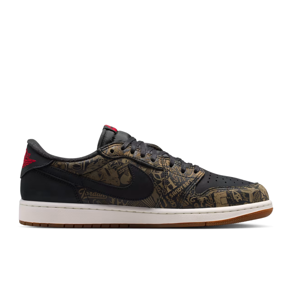(Men's) Air Jordan 1 Retro Low OG "Laser" (2026) [IV6750-001] Sneakers in Black | FOOT NINJAS {2}