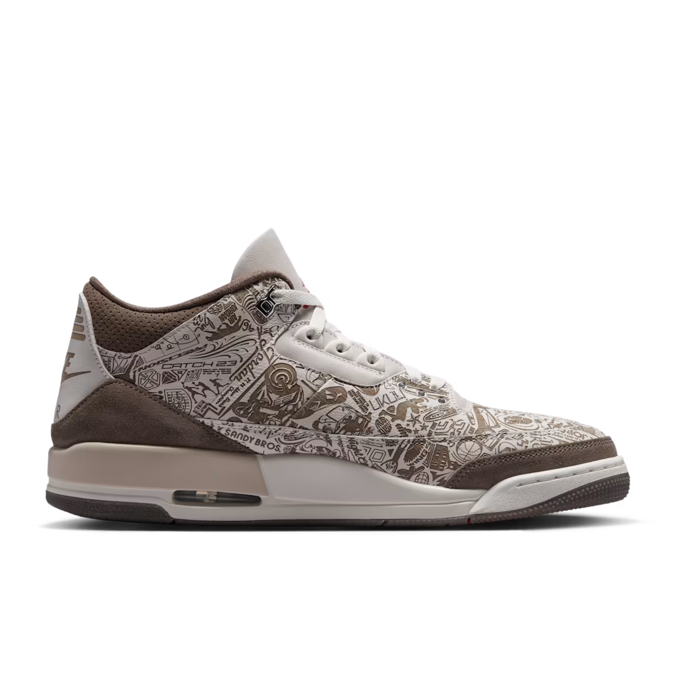 (Men's) Air Jordan 3 Retro "Laser Palomino" (2026) [JA1369-001] Sneakers in Beige | FOOT NINJAS {2}