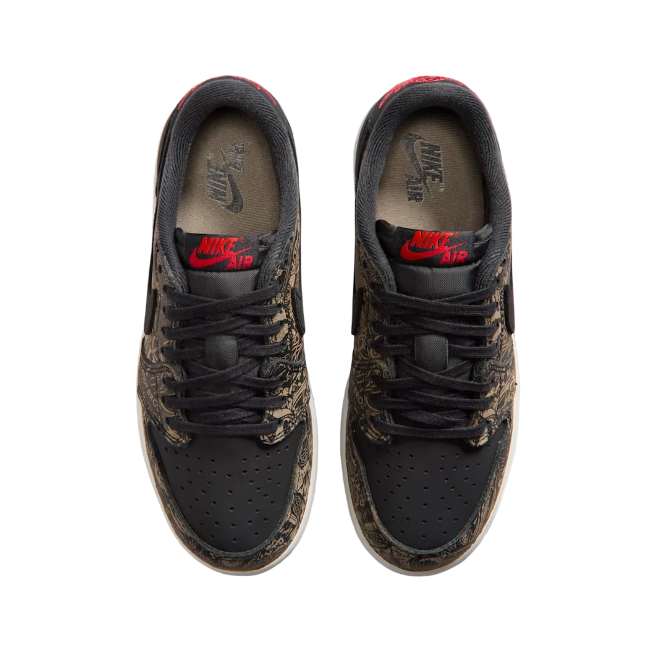 (GS) Air Jordan 1 Retro Low OG "Laser" (2026) [IV7010-001] Sneakers in Black | FOOT NINJAS {4}