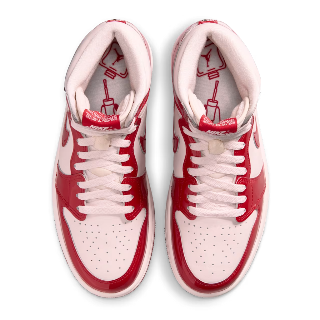 [PRE-ORDER] (Women's) Air Jordan 1 Retro High OG "Nails and Grails" (2026) [FD2596-601] Sneakers in Red | FOOT NINJAS {4}