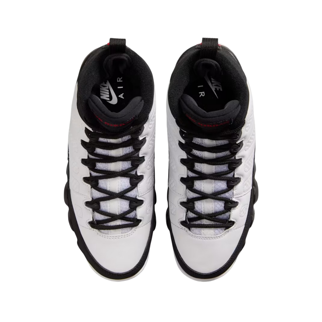 (GS) Air Jordan 9 Retro OG "30th Anniversary Space Jam / Playoffs" (2026) [IX6180-100] Sneakers in White | FOOT NINJAS {4}