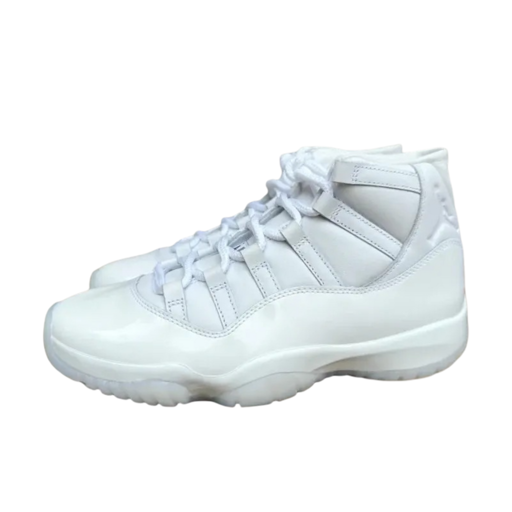 [PRE-ORDER] (Men's) Air Jordan 11 Retro x CDG | Comme des Garcons "Homme Plus White" (2026) [IV7639-100] Sneakers in White | FOOT NINJAS {1}