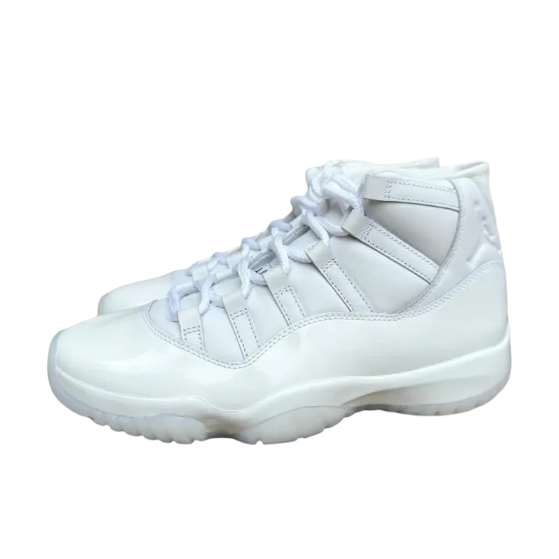 [PRE-ORDER] (Men's) Air Jordan 11 Retro x CDG | Comme des Garcons "Homme Plus White" (2026) [IV7639-100] Sneakers in White | FOOT NINJAS {1}