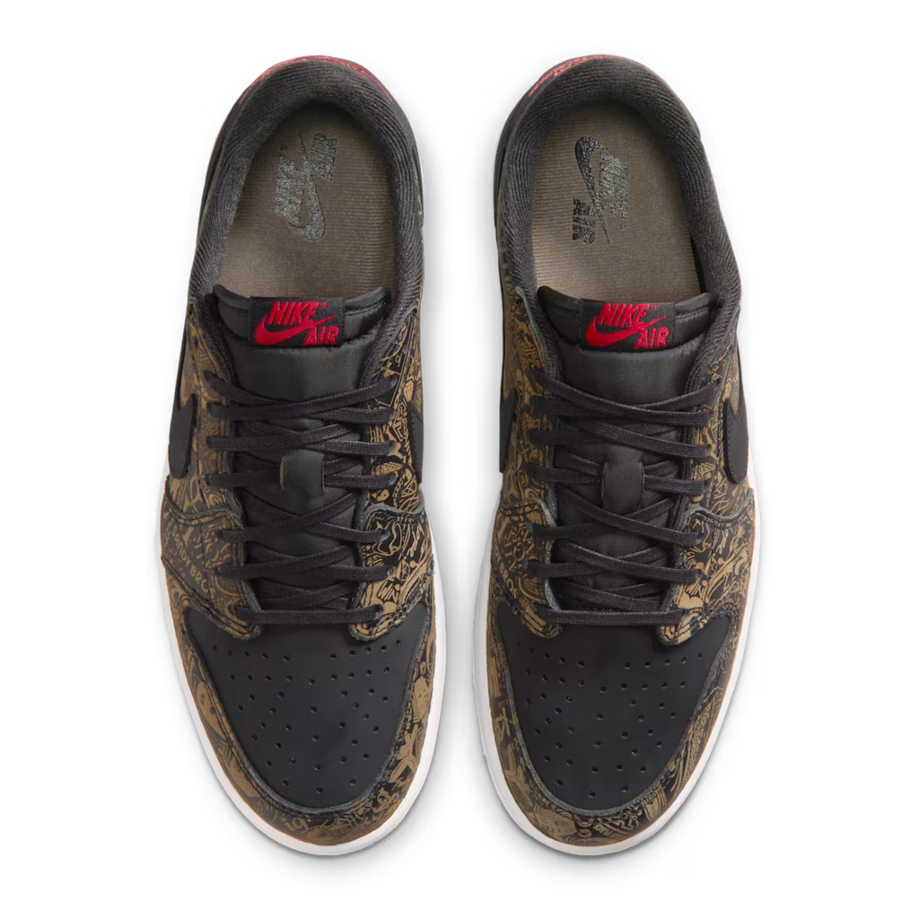 (Men's) Air Jordan 1 Retro Low OG "Laser" (2026) [IV6750-001] Sneakers in Black | FOOT NINJAS {4}