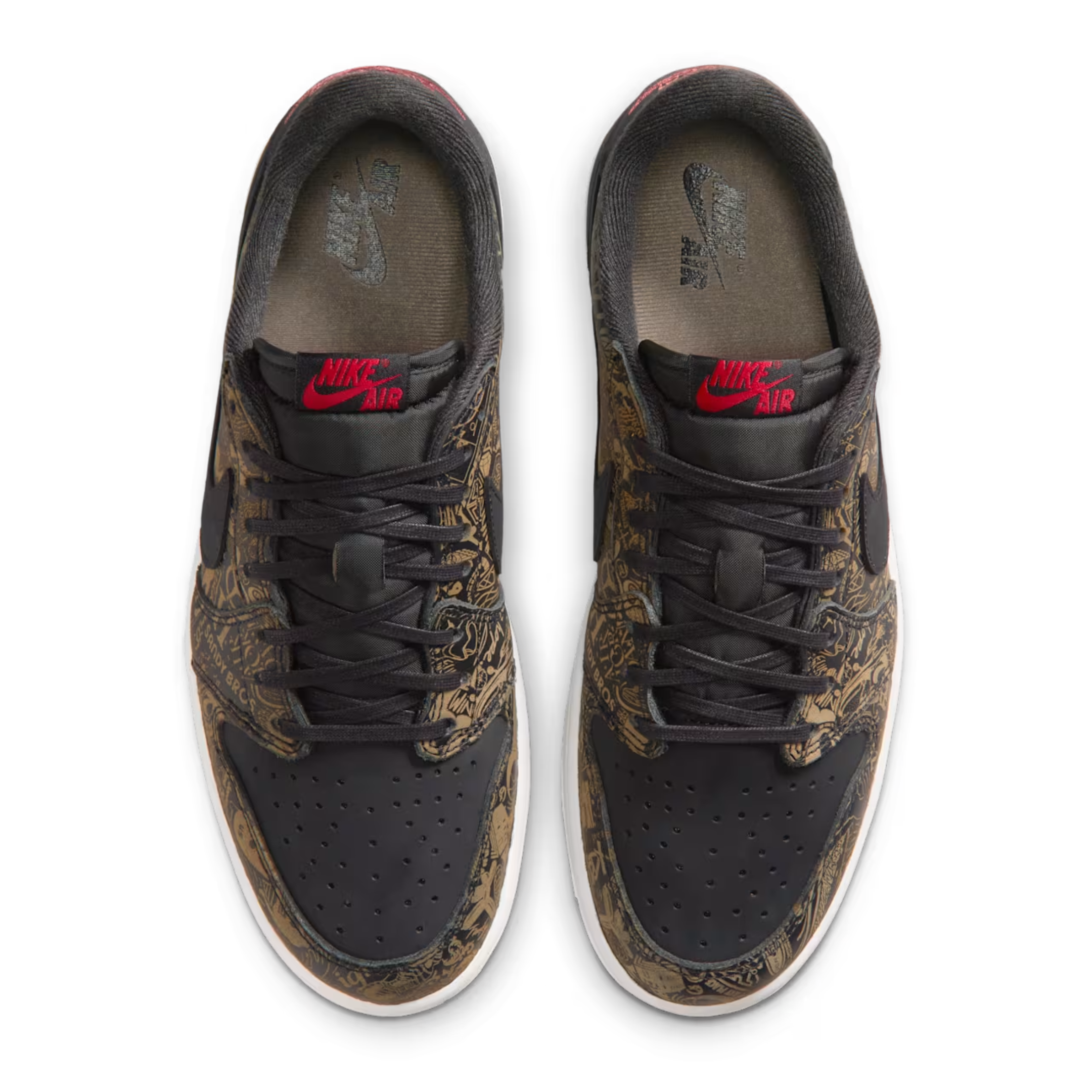 (Men's) Air Jordan 1 Retro Low OG "Laser" (2026) [IV6750-001] Sneakers in Black | FOOT NINJAS {4}