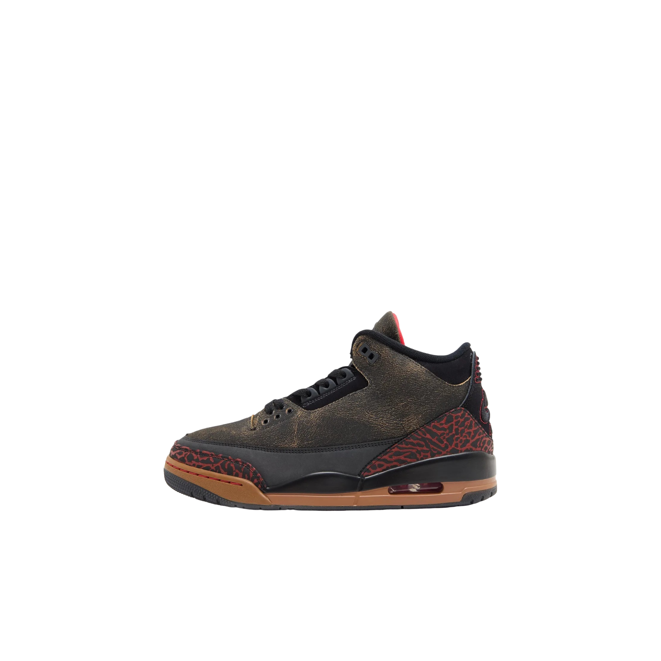 [PRE-ORDER] (TD) Air Jordan 3 Retro "Not Nice" (2026) Sneakers in Black | FOOT NINJAS {1}