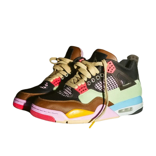 [PRE-ORDER] (Men's) Air Jordan 4 Retro x J Balvin "Multicolor" (2026) [IW2872-700] Sneakers in Multicolor | FOOT NINJAS {1}