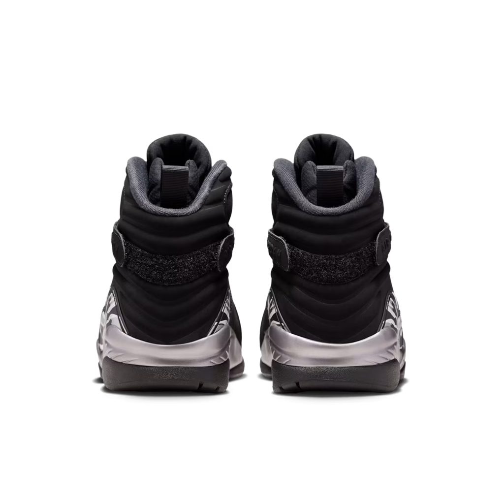 (Men's) Air Jordan 8 Retro "Chrome" (2026) [305381-007] Sneakers in Black | FOOT NINJAS {5}