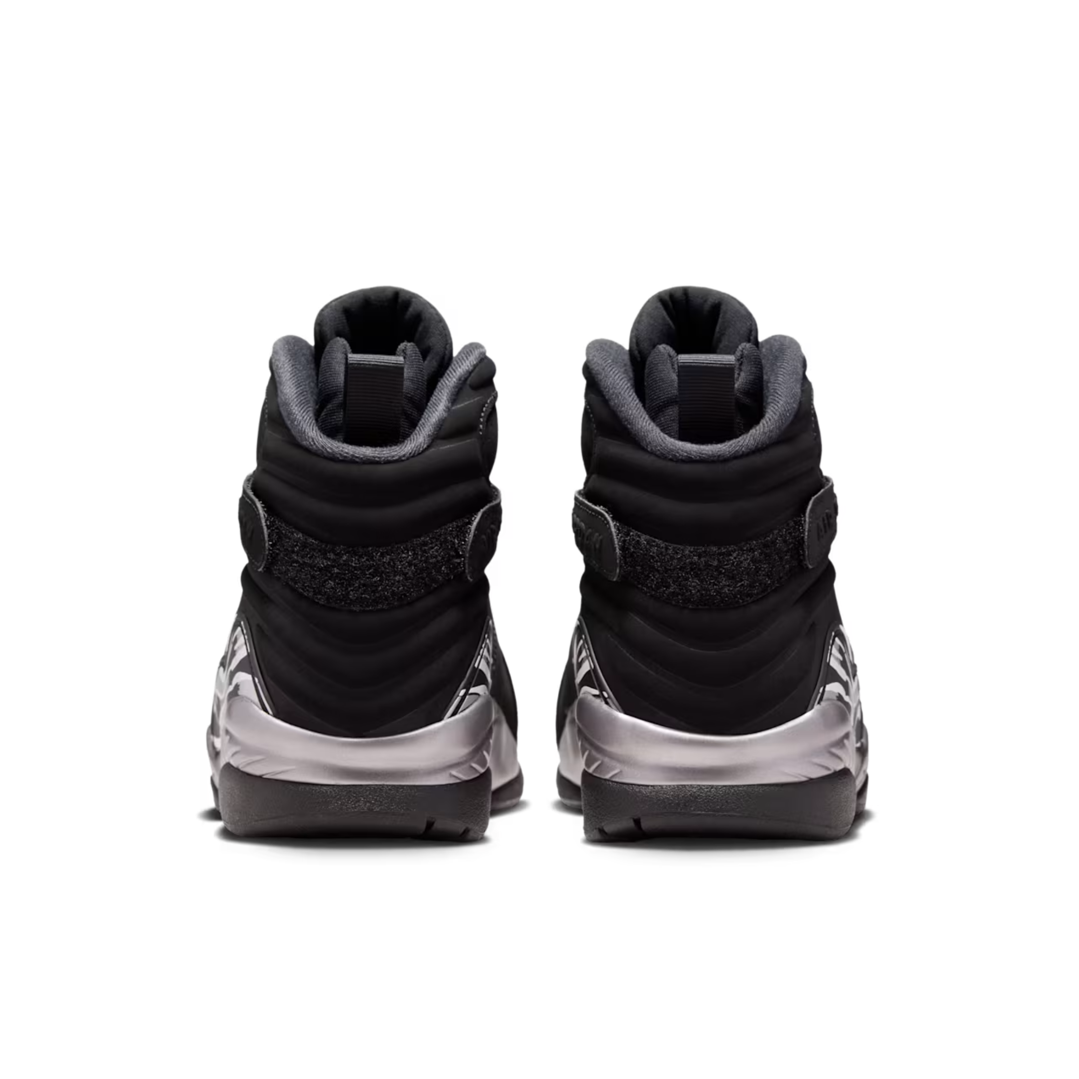 (Men's) Air Jordan 8 Retro "Chrome" (2026) [305381-007] Sneakers in Black | FOOT NINJAS {5}