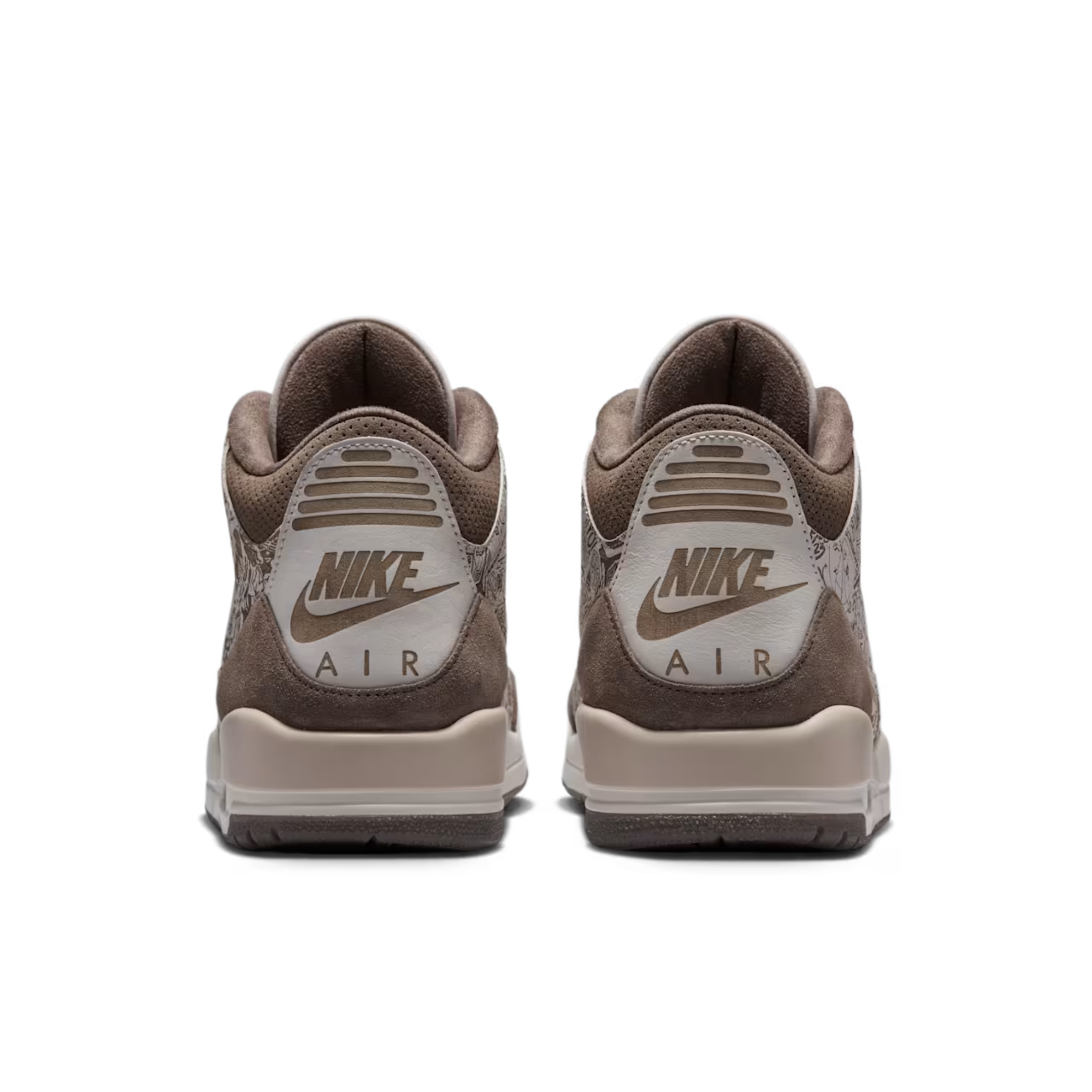 (Men's) Air Jordan 3 Retro "Laser Palomino" (2026) [JA1369-001] Sneakers in Beige | FOOT NINJAS {5}