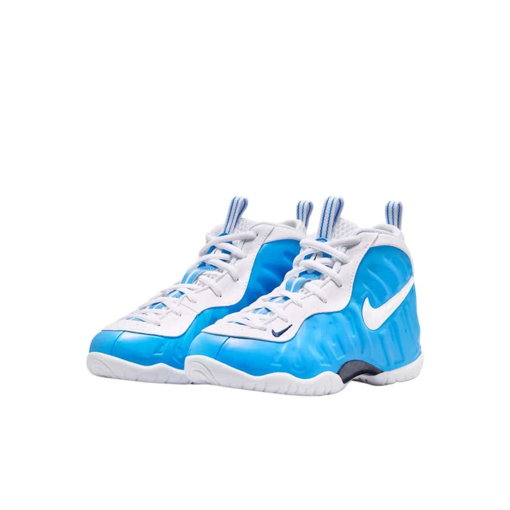 (PS) Nike Little Foamposite Pro "UNC University Blue" (2026) [IQ7232-400] Sneakers in Blue | FOOT NINJAS {3}