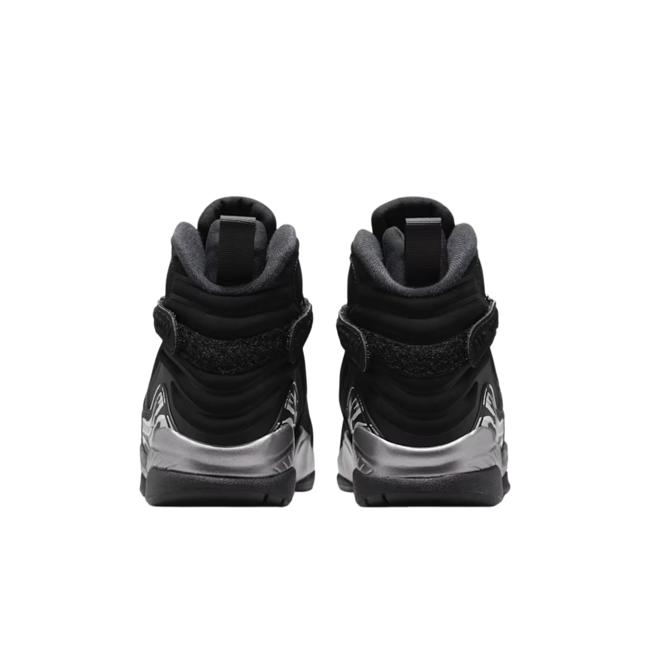 (GS) Air Jordan 8 Retro "Chrome" (2026) [305368-007] Sneakers in Black | FOOT NINJAS {5}