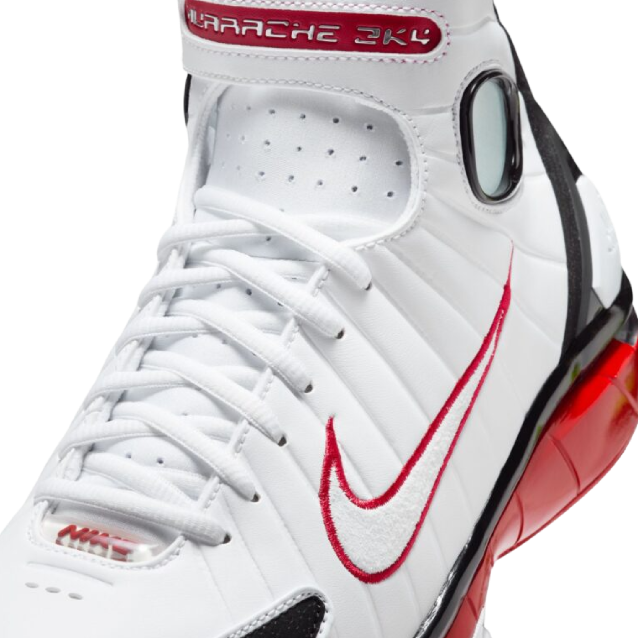 (Men's) Nike Zoom Huarache 2K4 "Varsity Red" (2026) [IV3782-100] Sneakers in White | FOOT NINJAS {7}