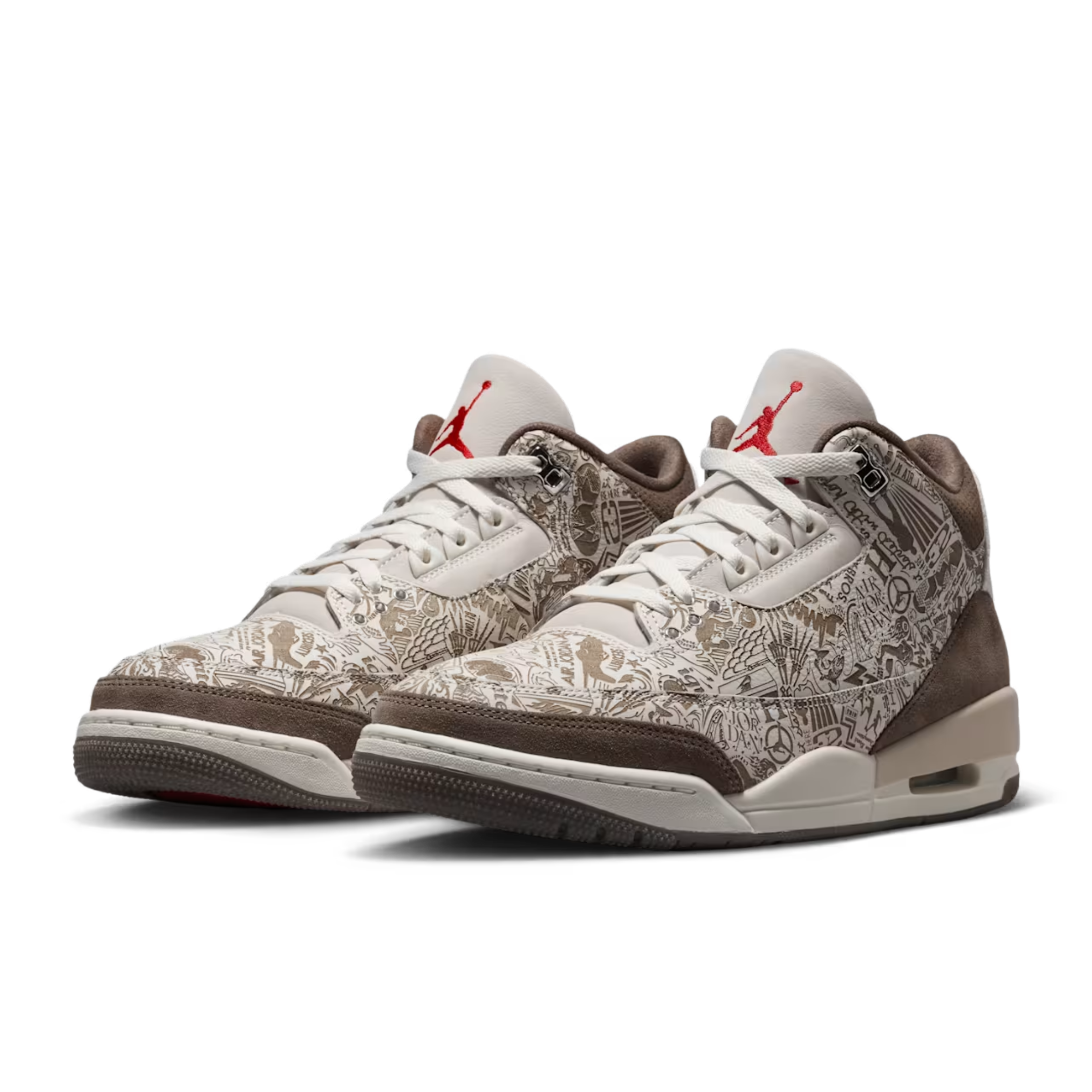 (Men's) Air Jordan 3 Retro "Laser Palomino" (2026) [JA1369-001] Sneakers in Beige | FOOT NINJAS {3}