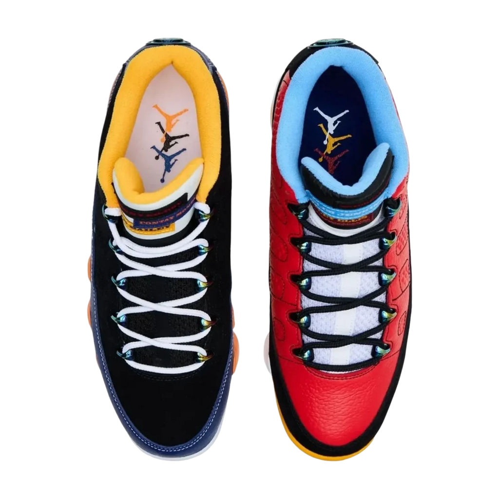 (Men's) Air Jordan 9 Retro Low "What The Kilroy" (2026) [IV6476-010] Sneakers in Multicolor | FOOT NINJAS {5}
