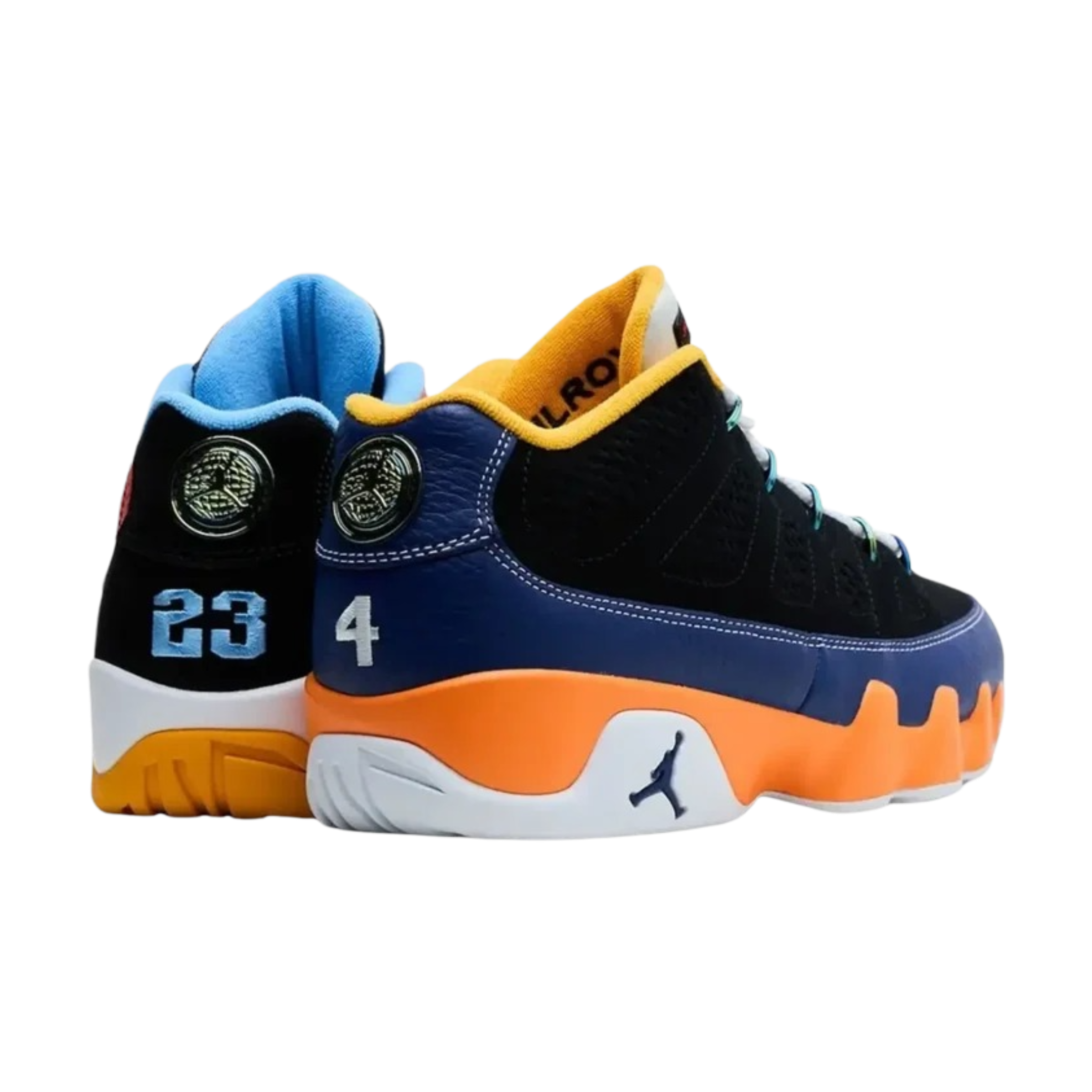 (Men's) Air Jordan 9 Retro Low "What The Kilroy" (2026) [IV6476-010] Sneakers in Multicolor | FOOT NINJAS {6}