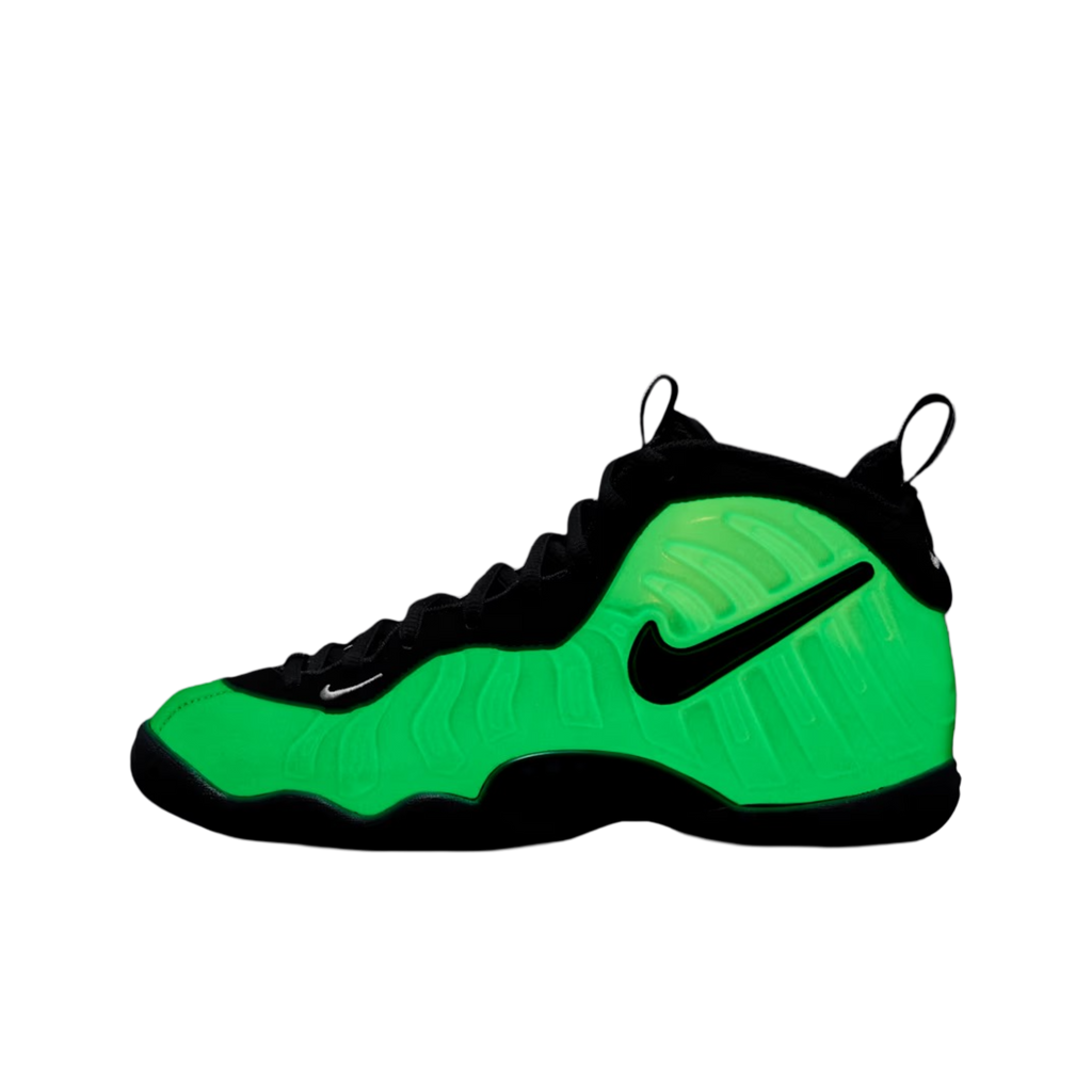 [PRE-ORDER] (GS) Nike Air Little Foamposite Pro PRM "Glow-In-The-Dark / Summit White" (2026) [IV7559-100]