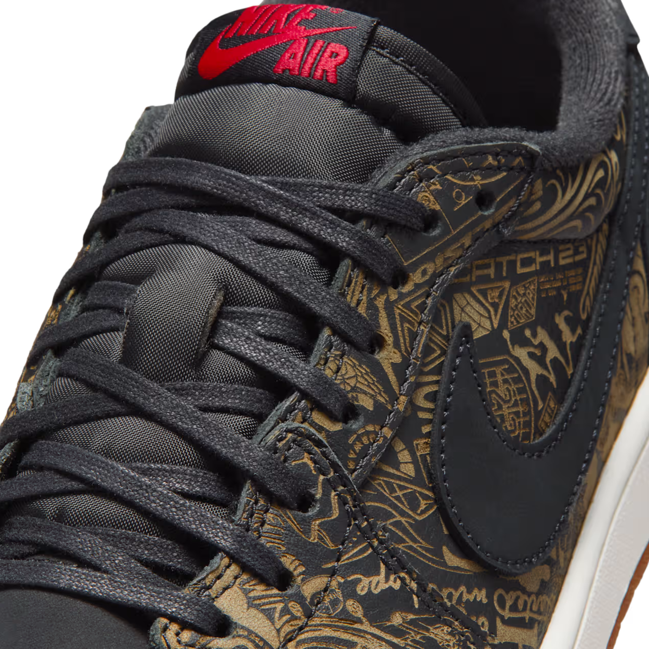 (Men's) Air Jordan 1 Retro Low OG "Laser" (2026) [IV6750-001] Sneakers in Black | FOOT NINJAS {7}