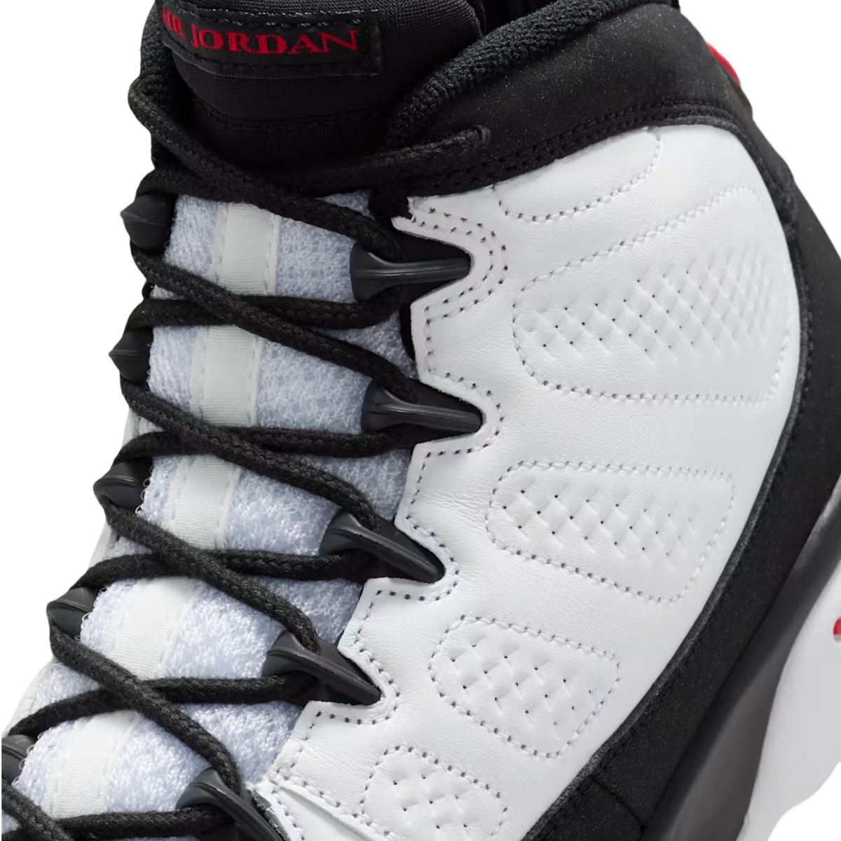 (GS) Air Jordan 9 Retro OG "30th Anniversary Space Jam / Playoffs" (2026) [IX6180-100] Sneakers in White | FOOT NINJAS {7}