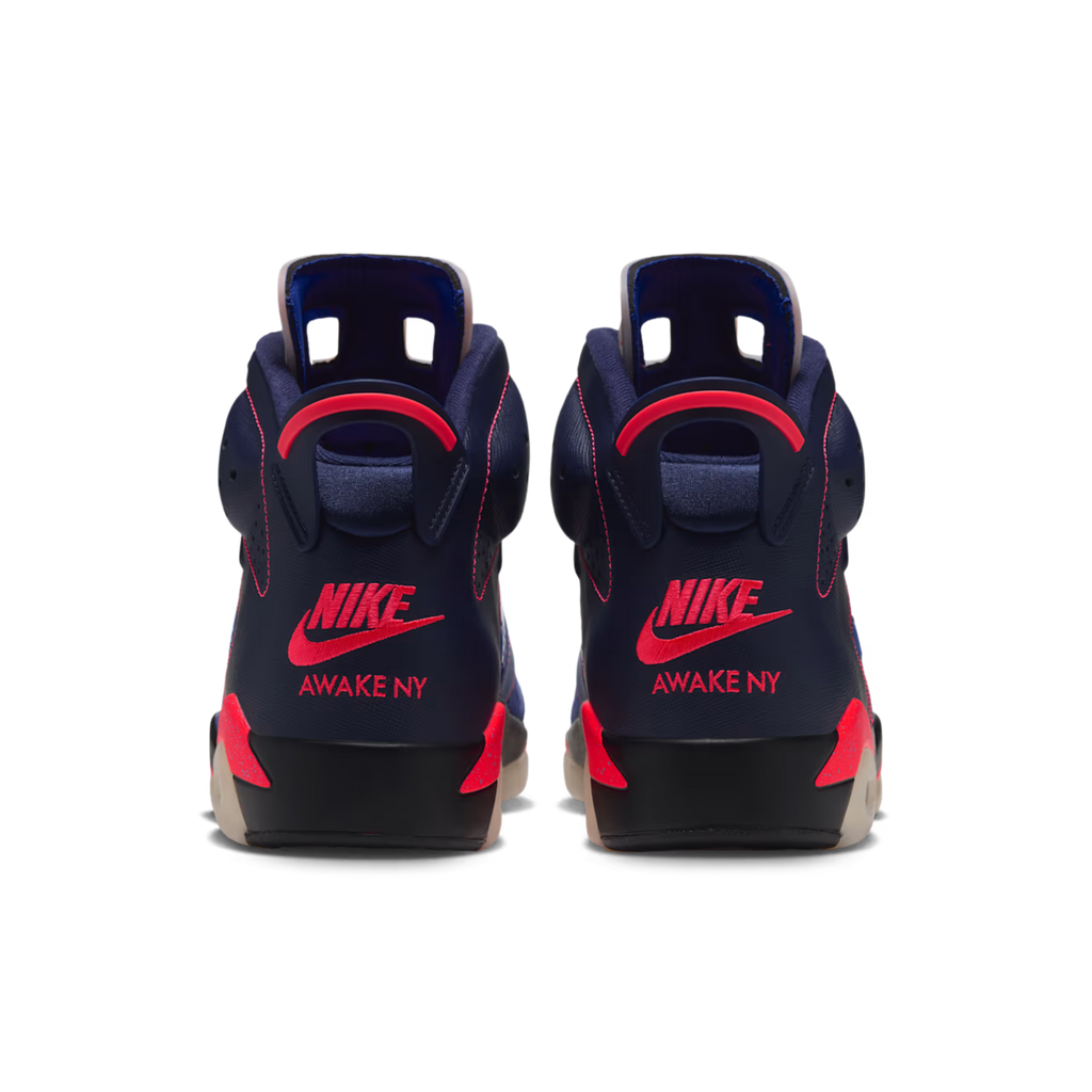 (Men's) Air Jordan 6 Retro x Awake NY "Midnight Navy" (2026) [IQ5706-400] Sneakers in Blue | FOOT NINJAS {5}