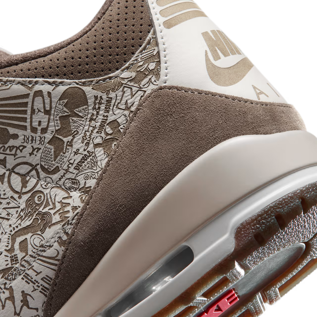 (Men's) Air Jordan 3 Retro "Laser Palomino" (2026) [JA1369-001] Sneakers in Beige | FOOT NINJAS {8}
