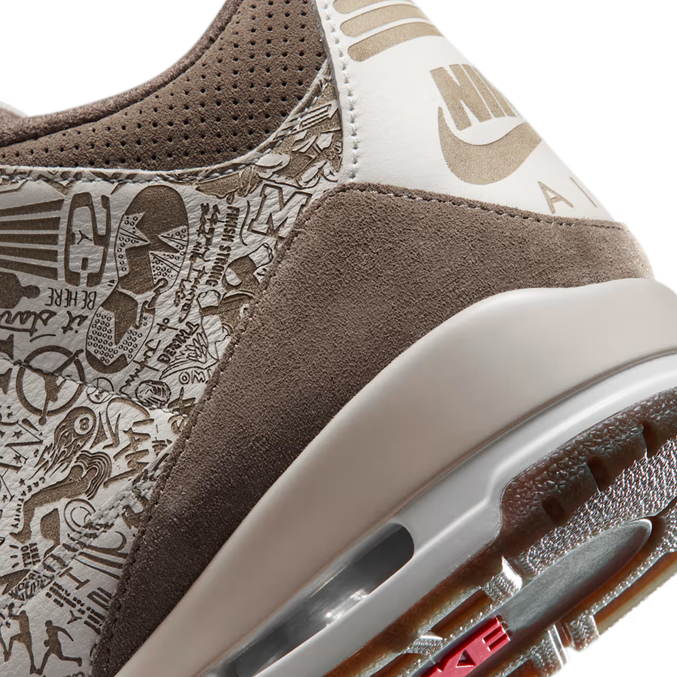(Men's) Air Jordan 3 Retro "Laser Palomino" (2026) [JA1369-001] Sneakers in Beige | FOOT NINJAS {8}