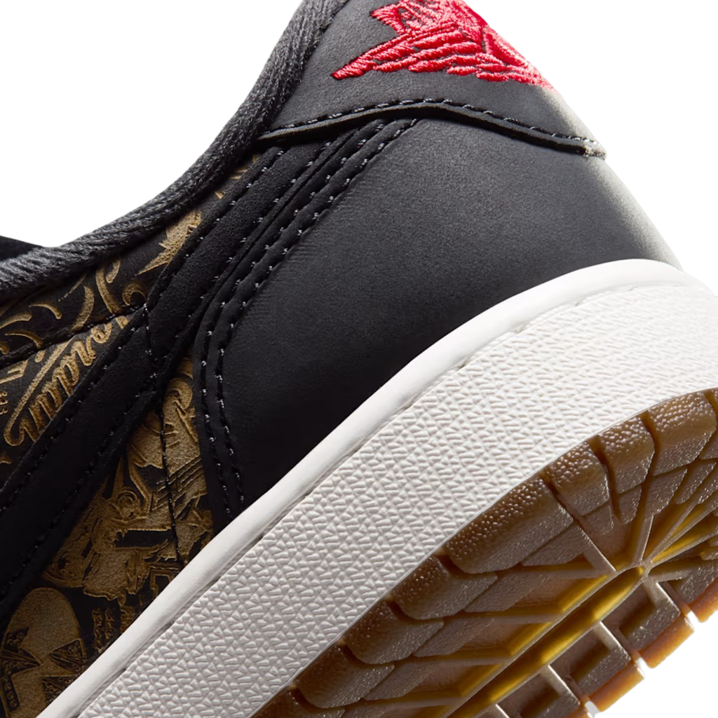 (GS) Air Jordan 1 Retro Low OG "Laser" (2026) [IV7010-001] Sneakers in Black | FOOT NINJAS {8}