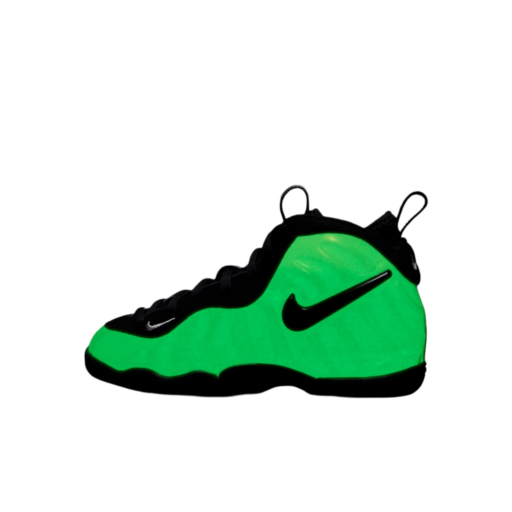 [PRE-ORDER] (PS) Nike Air Little Foamposite Pro PRM "Glow-In-The-Dark / Summit White" (2026) [IV7560-100]