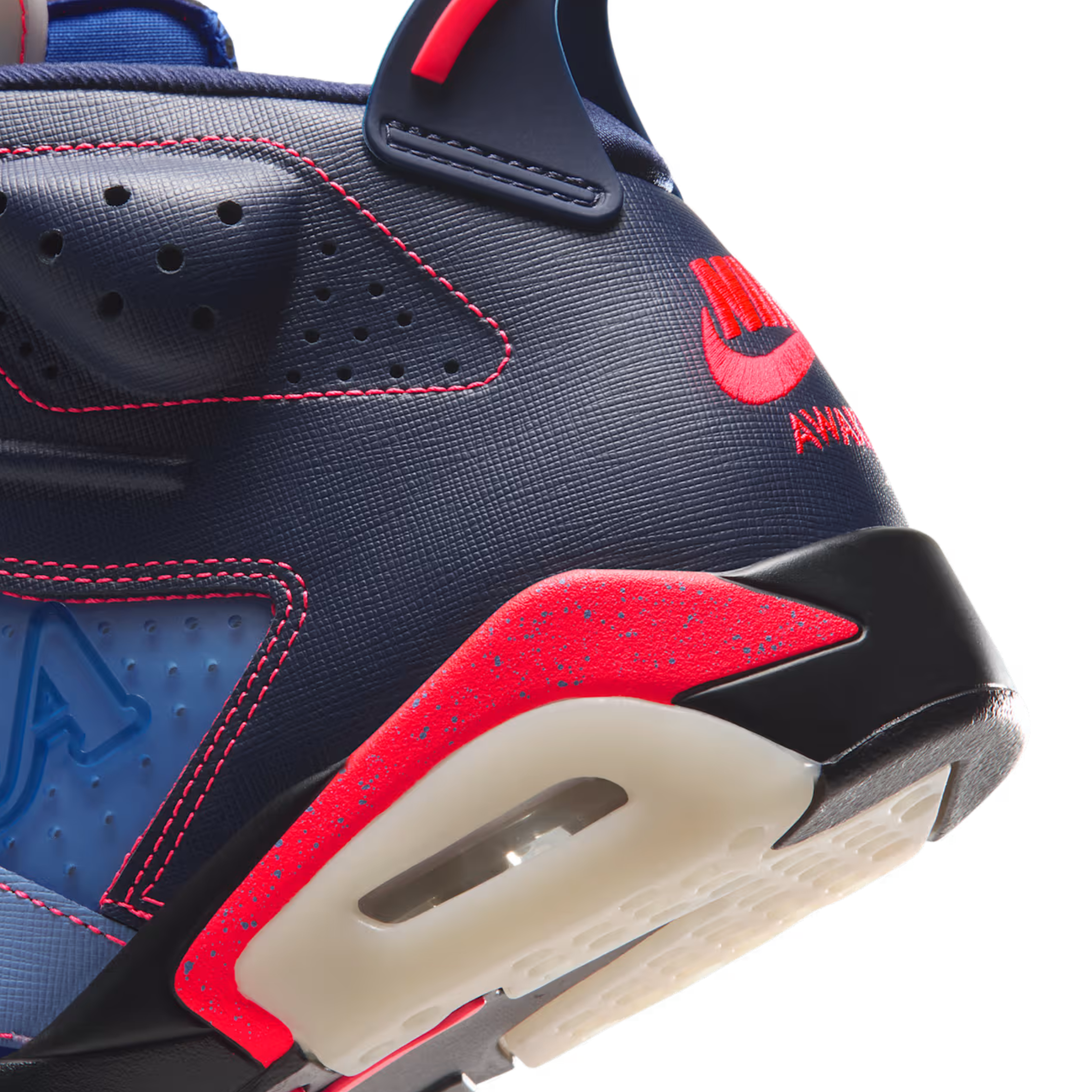 (Men's) Air Jordan 6 Retro x Awake NY "Midnight Navy" (2026) [IQ5706-400] Sneakers in Blue | FOOT NINJAS {8}