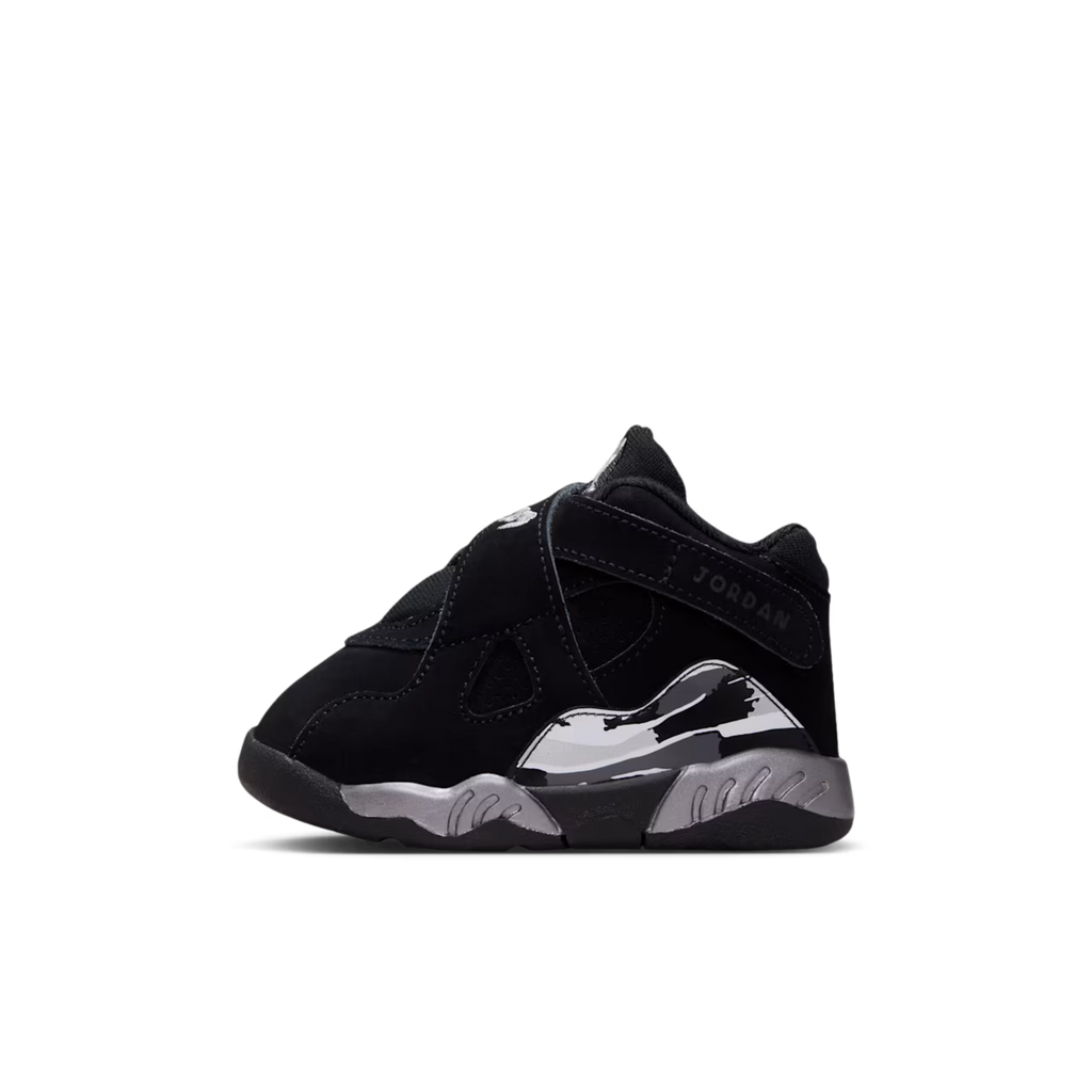 (TD) Air Jordan 8 Retro "Chrome" (2026) [305360-007] Sneakers in Black | FOOT NINJAS {1}