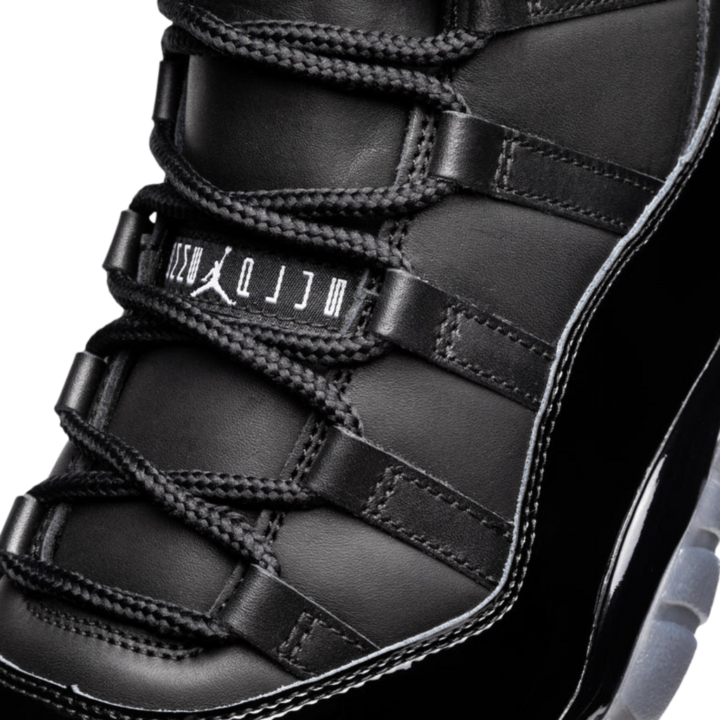 (Men's) Air Jordan 11 Retro x CDG | Comme des Garcons "Homme Plus Black" (2026) [IV7639-001] Sneakers in Black | FOOT NINJAS {7}