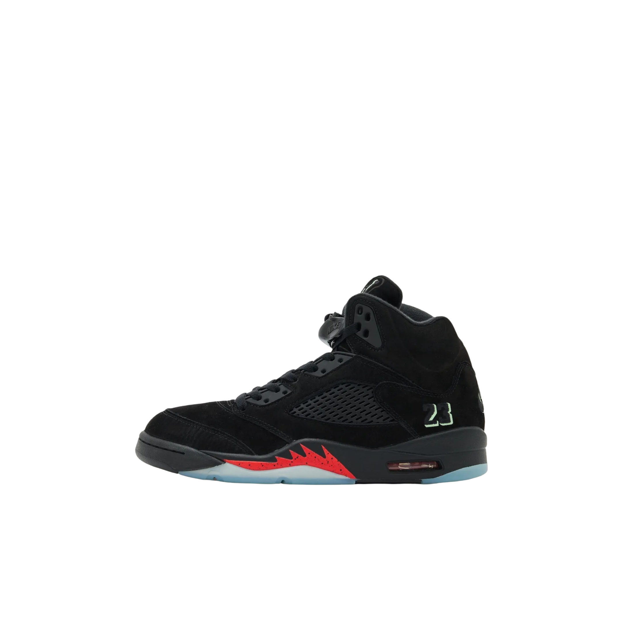 [PRE-ORDER] (PS) Air Jordan 5 Retro "Halloween" (2026) Sneakers in Black | FOOT NINJAS {1}
