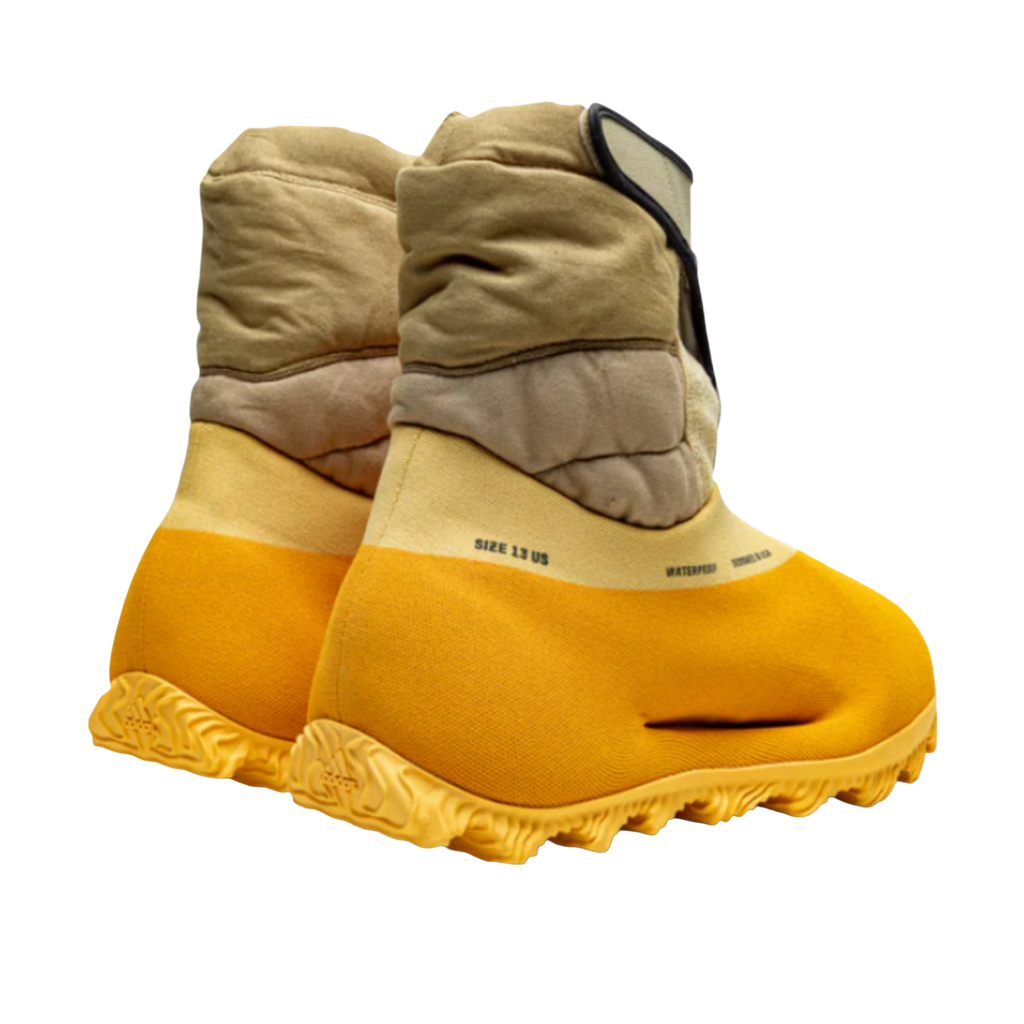(Men's) adidas Yeezy Knit Runner Boot 'Sulfur' (2021) [GY1824] Sneakers in Yellow | FOOT NINJAS {3}