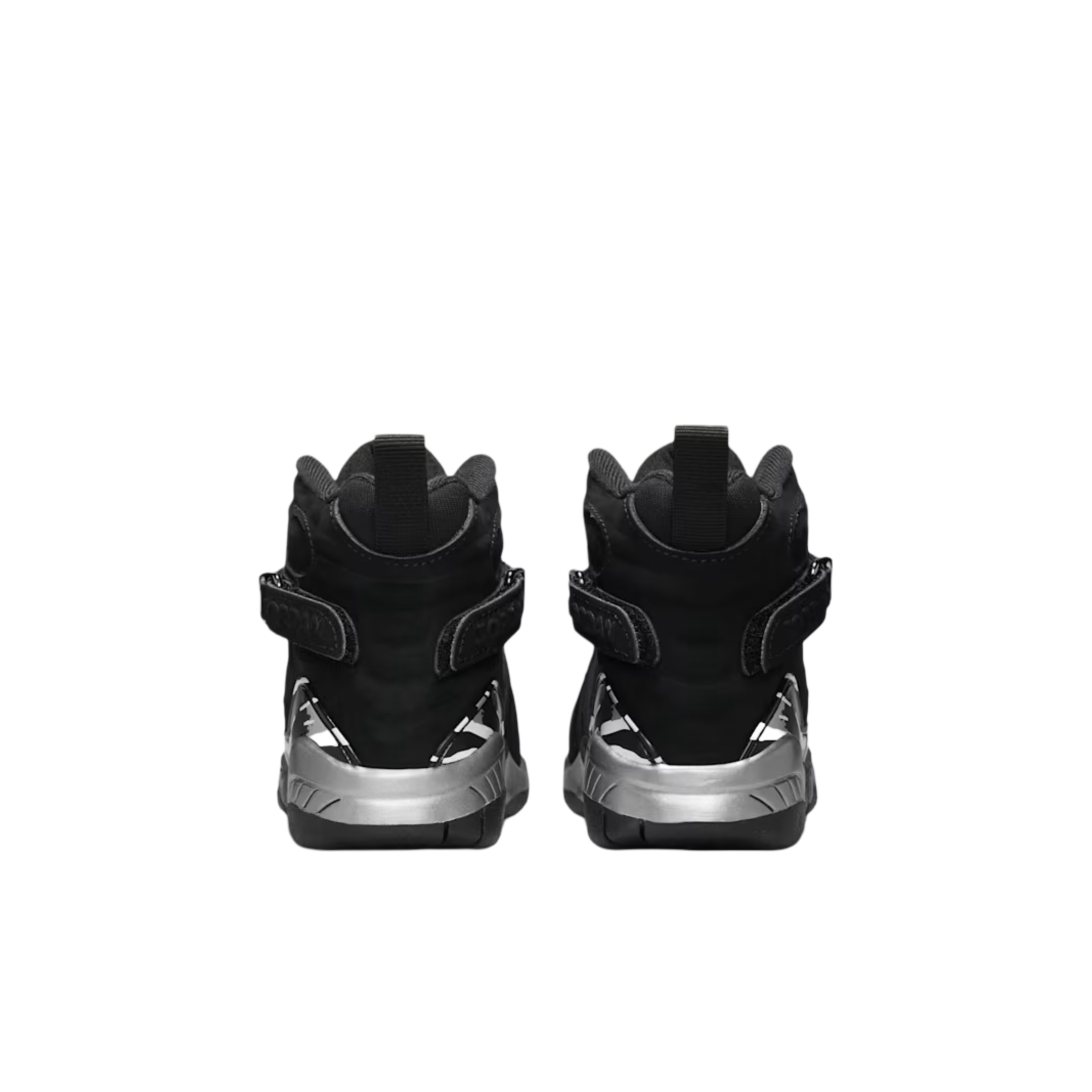 (PS) Air Jordan 8 Retro "Chrome" (2026) [305369-007] Sneakers in Black | FOOT NINJAS {5}