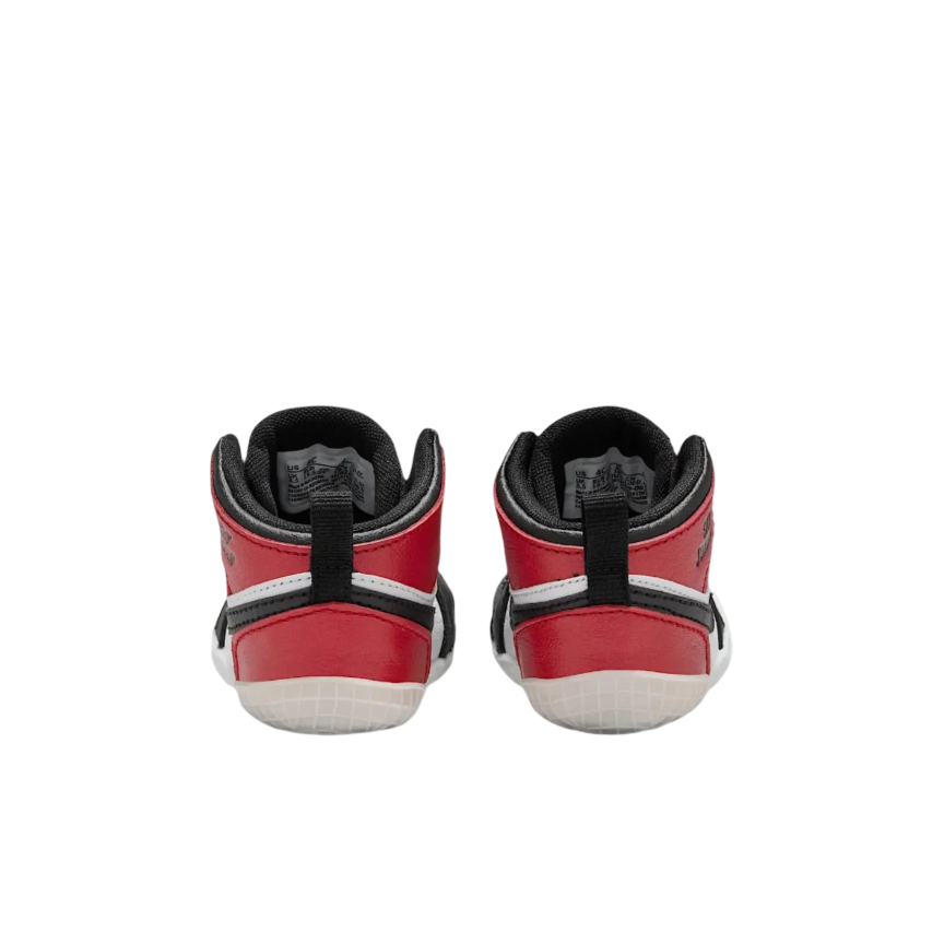 (Crib Bootie) Air Jordan 1 "Reimagined Black Toe" (2025) [HJ9289-061] Sneakers in Black | FOOT NINJAS {5}