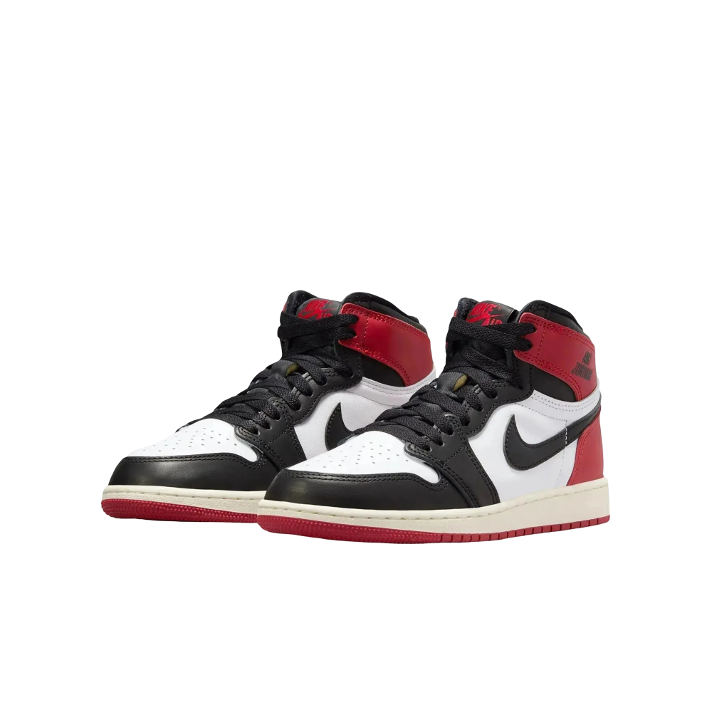 (GS) Air Jordan 1 Retro High OG "Reimagined Black Toe" (2025) [FD1437-106] Sneakers in Black | FOOT NINJAS {3}
