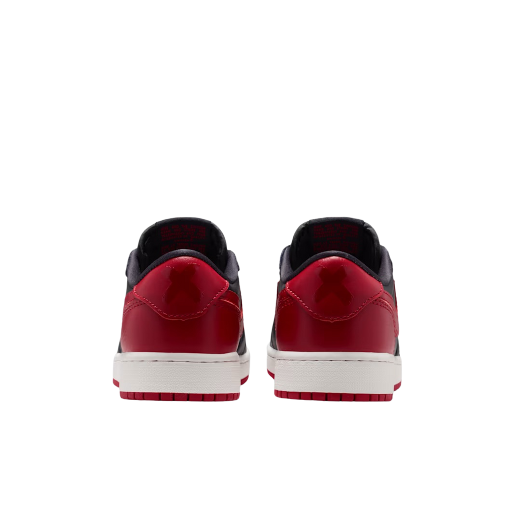 (GS) Air Jordan 1 Retro Low OG "Bred / Banned" (2026) [IW6277-001] Sneakers in Black | FOOT NINJAS {5}