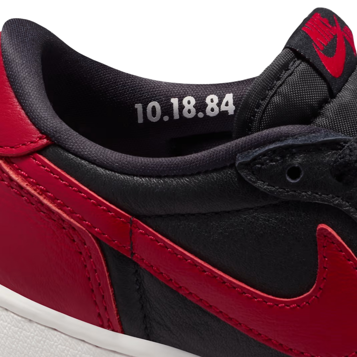 (GS) Air Jordan 1 Retro Low OG "Bred / Banned" (2026) [IW6277-001] Sneakers in Black | FOOT NINJAS {8}