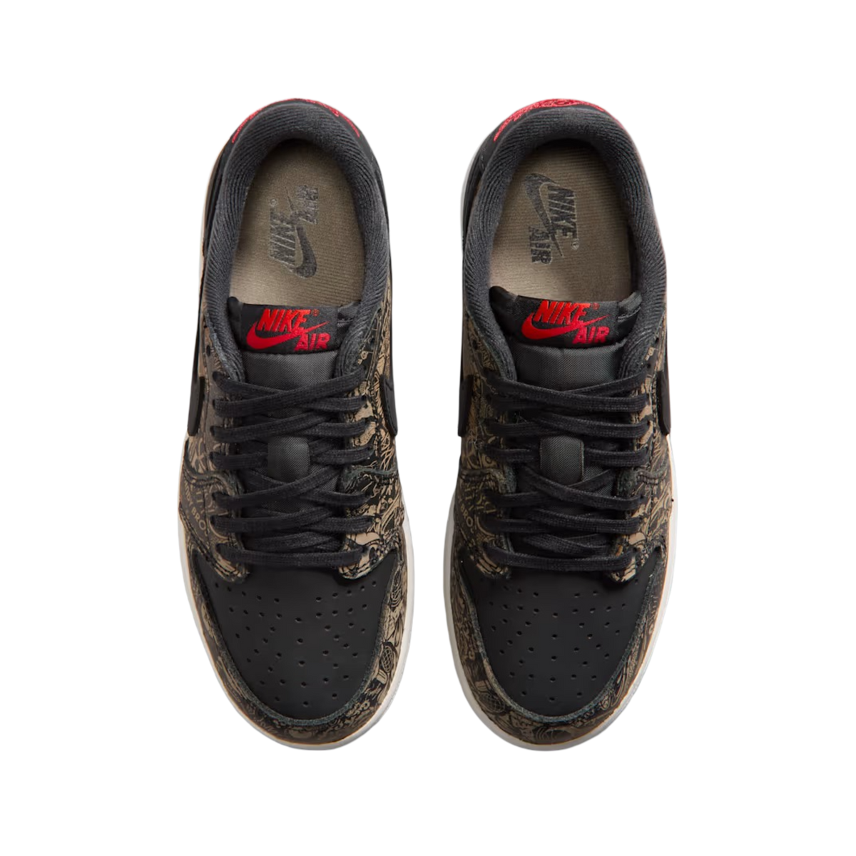 (GS) Air Jordan 1 Retro Low OG "Laser" (2026) [IV7010-001] Sneakers in Black | FOOT NINJAS {4}