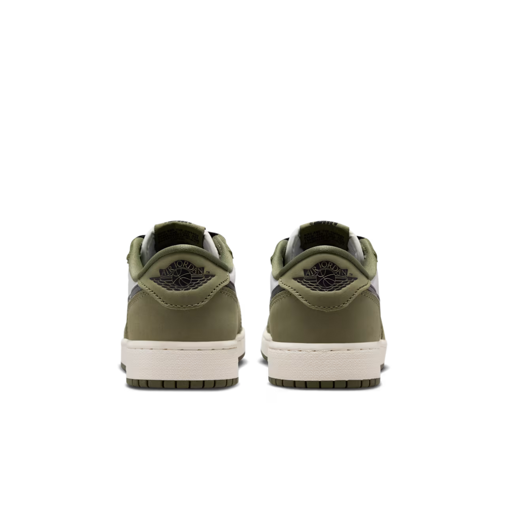 (GS) Air Jordan 1 Retro Low OG "Medium Olive" (2026) [HQ6999-200] Sneakers in Green | FOOT NINJAS {5}