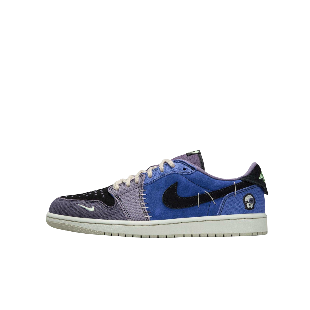 (GS) Air Jordan 1 Retro Low OG x Zion Williamson "Voodoo Alternate" (2025) [IH2725-500] Sneakers in Purple | FOOT NINJAS {1}