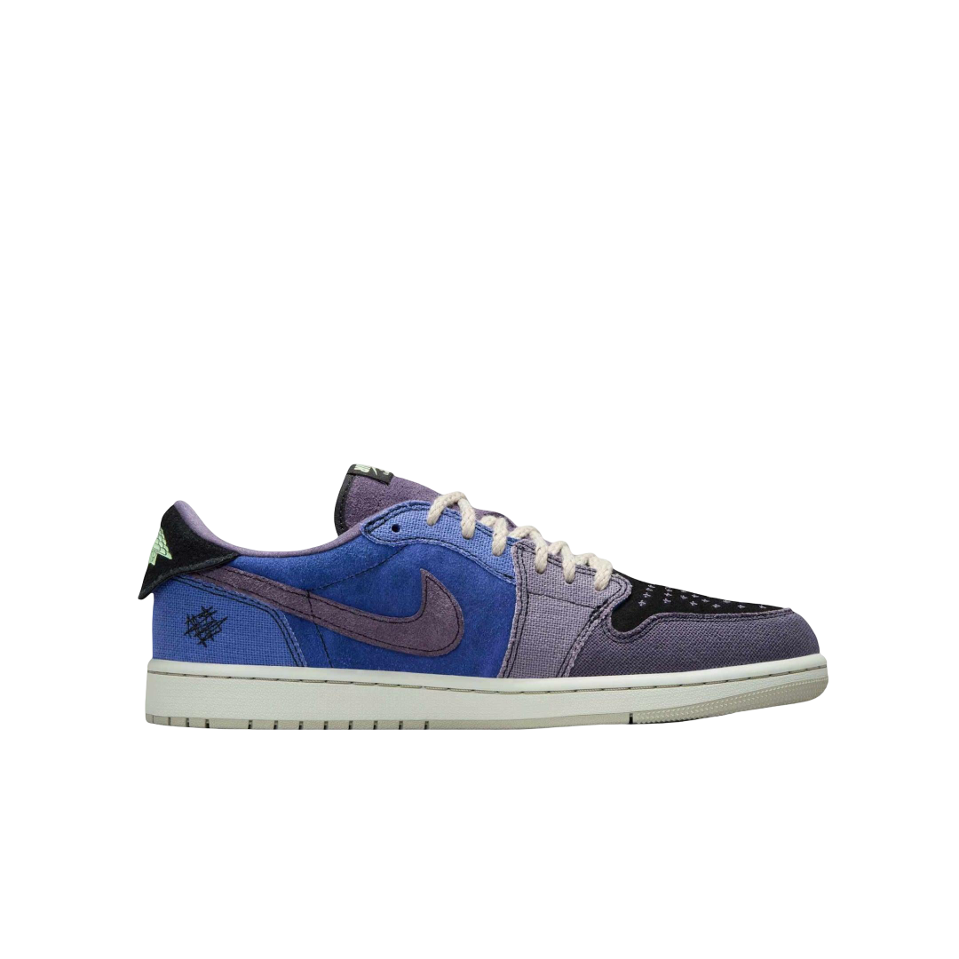 (GS) Air Jordan 1 Retro Low OG x Zion Williamson "Voodoo Alternate" (2025) [IH2725-500] Sneakers in Purple | FOOT NINJAS {2}