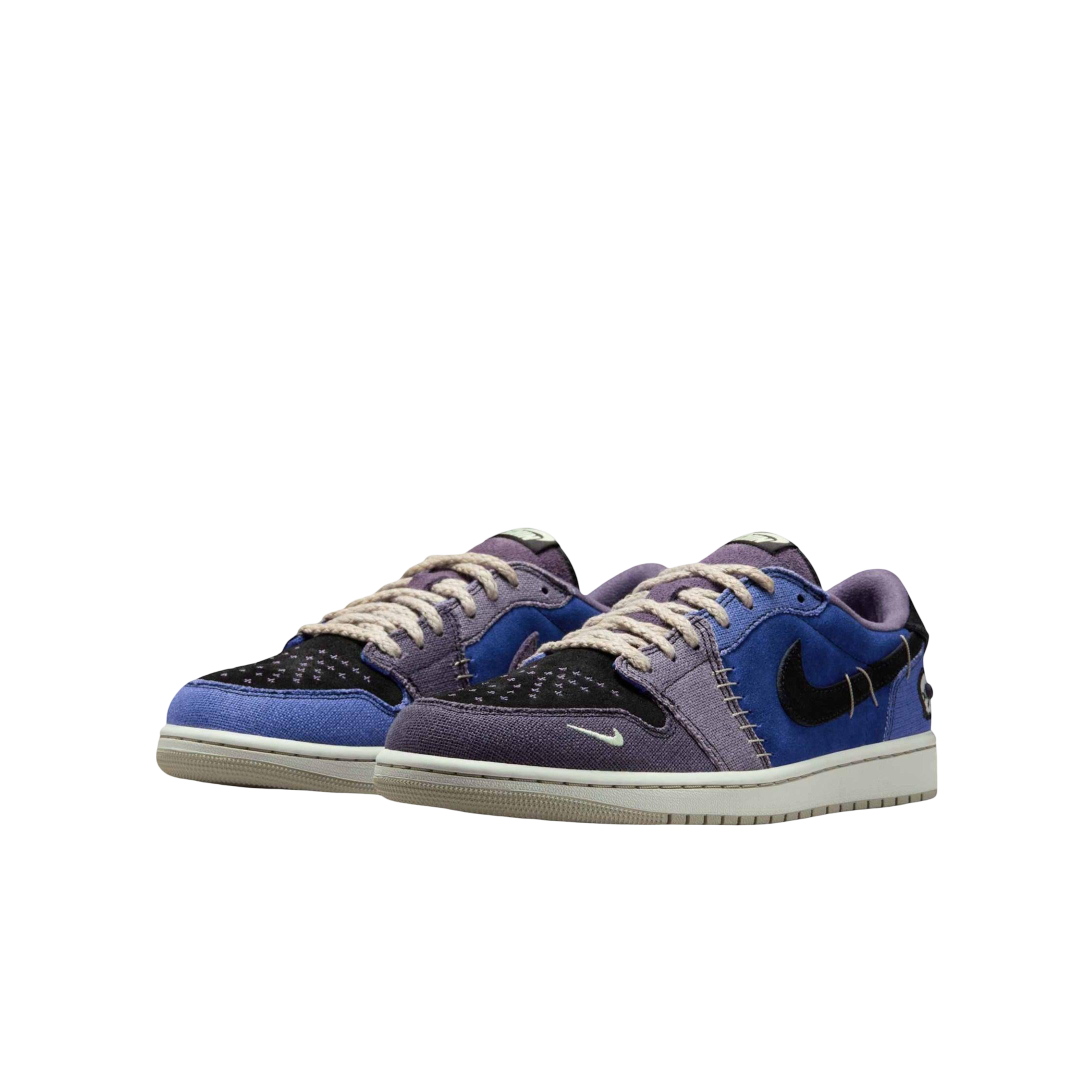 (GS) Air Jordan 1 Retro Low OG x Zion Williamson "Voodoo Alternate" (2025) [IH2725-500] Sneakers in Purple | FOOT NINJAS {3}